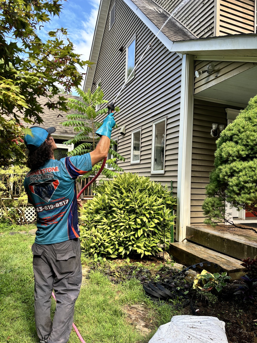 First House Softwash in 35 years in White Hall, MD